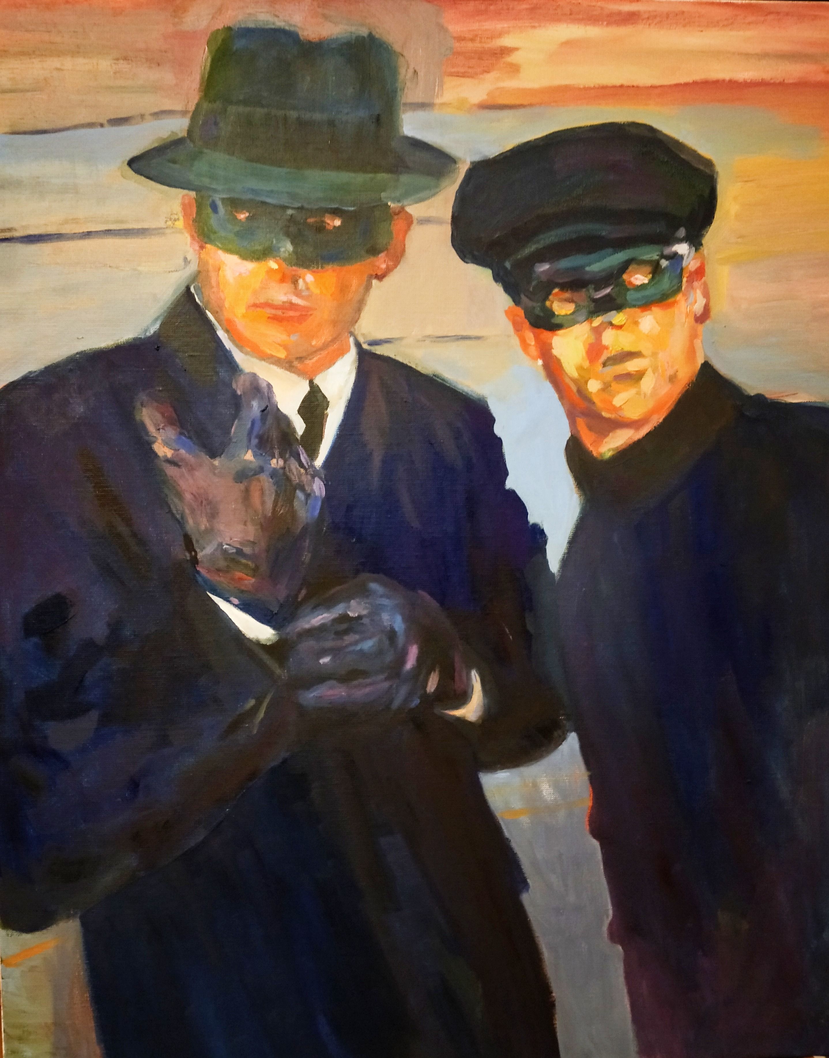 Animaux nocturnes - 66X81 cm