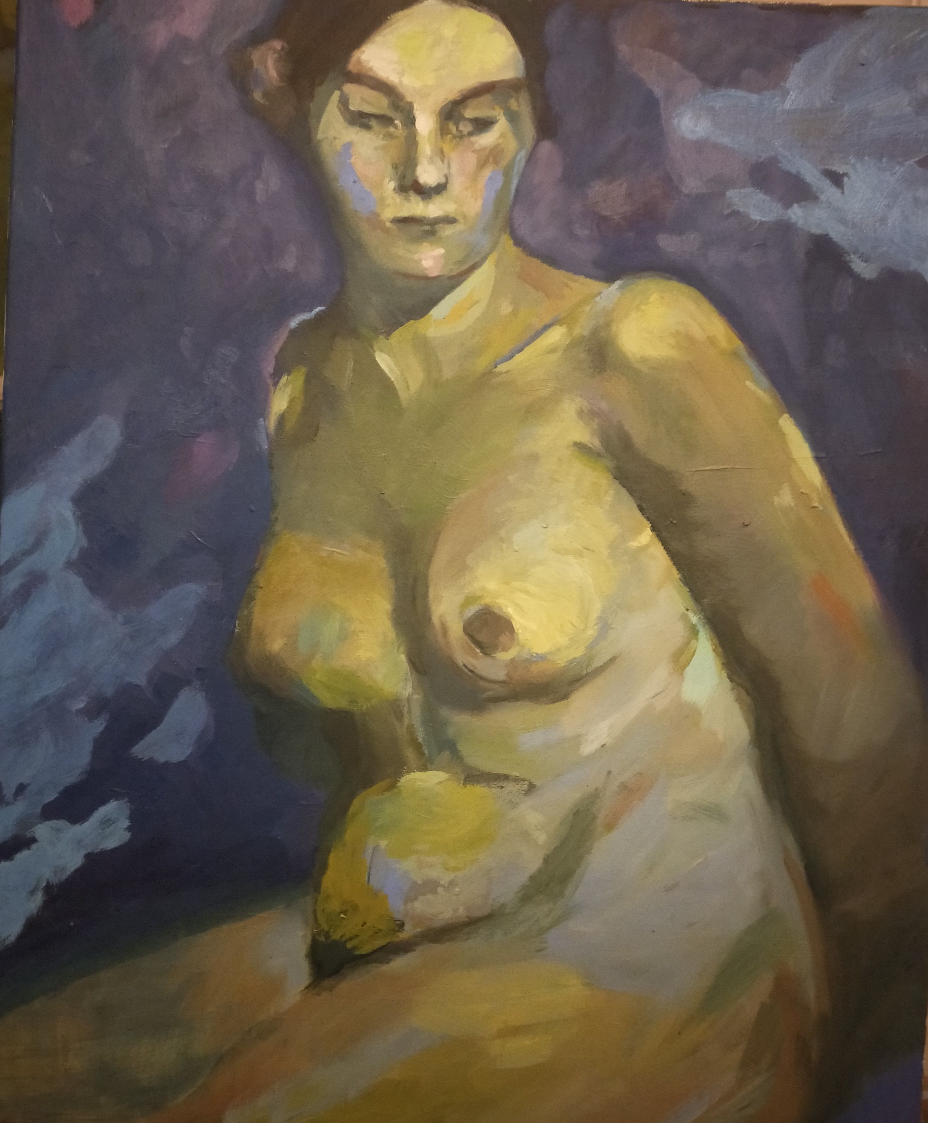 Dans mes pensées - 50X61 cm