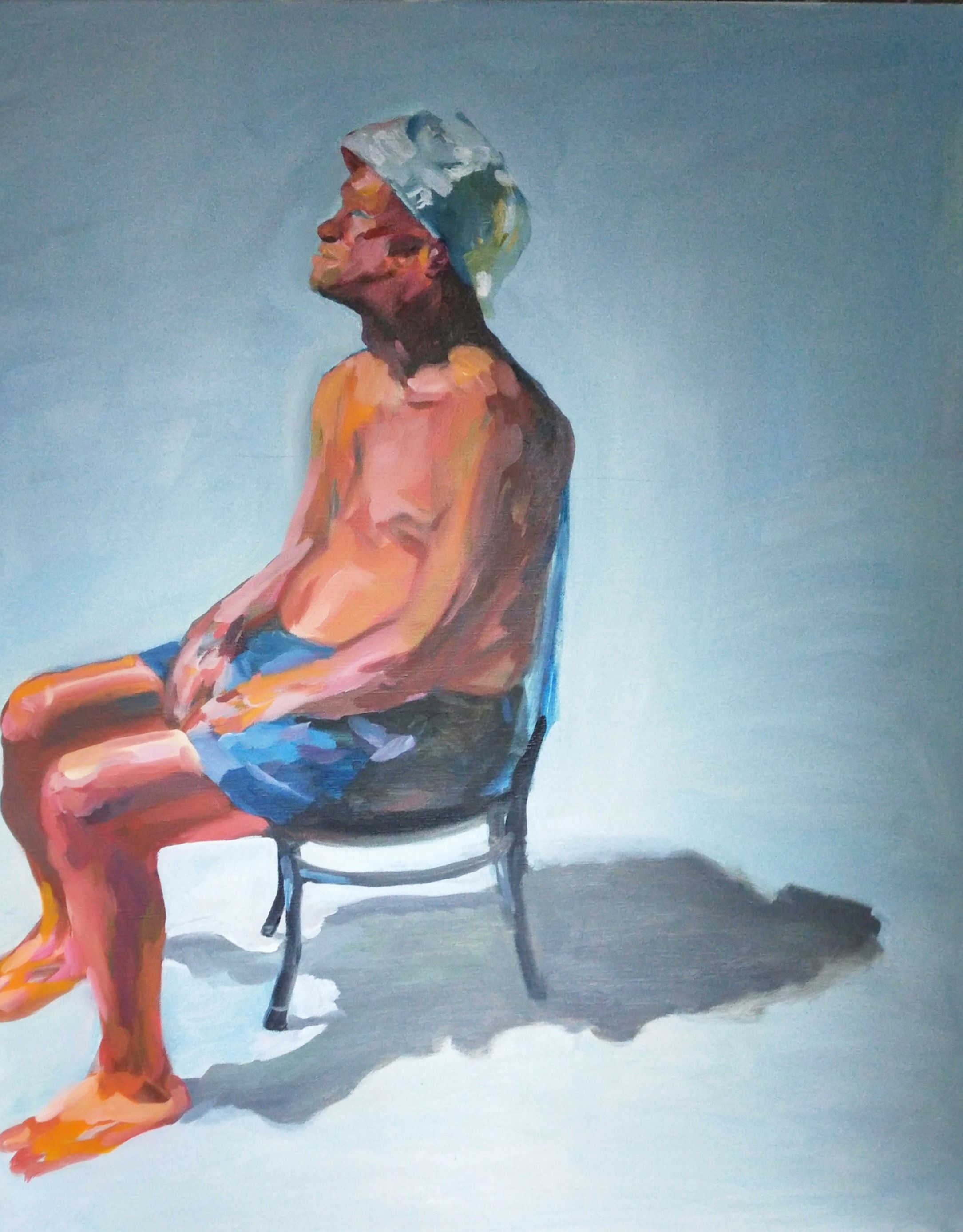 Sous le soleil de l'été - 100x80 cm